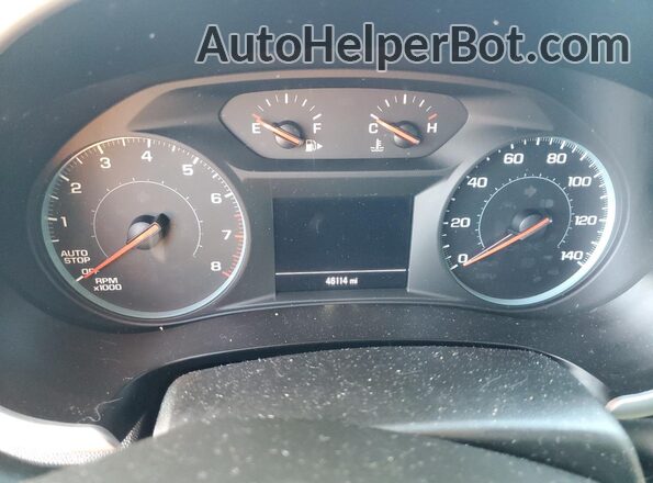 1G1ZC5STXNF149127 2022 CHEVROLET MALIBU Silver Widok zestawu wskaźników