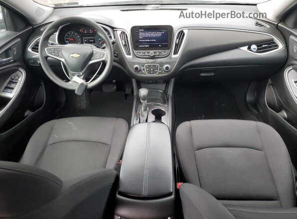 1G1ZD5ST0NF143883 2022 CHEVROLET MALIBU Серебряный Вид панели приборов