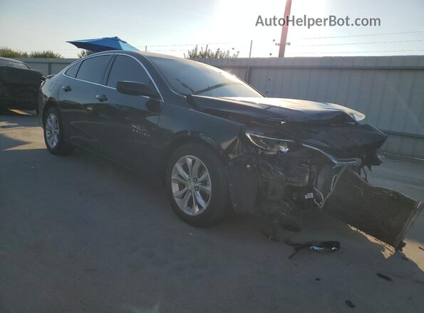 1G1ZD5ST2MF056937 2021 CHEVROLET MALIBU Black Przód prawy