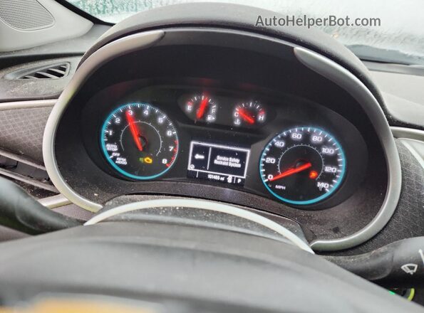 1G1ZD5ST2NF124722 2022 CHEVROLET MALIBU Silver ხელსაწყოთა პანელის ხედი