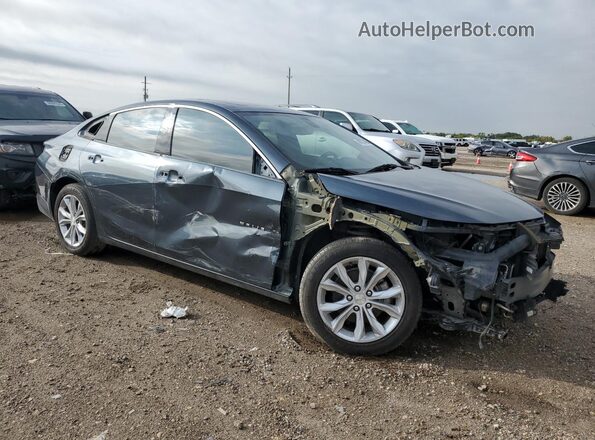 1G1ZD5ST3MF055649 2021 CHEVROLET MALIBU Синий Передняя правая четверть