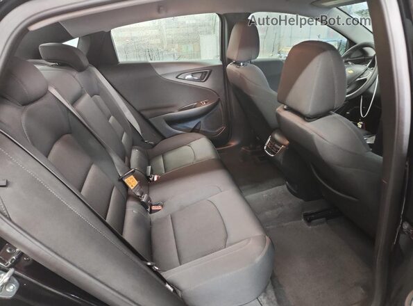 1G1ZD5ST5SF151182 2025 CHEVROLET MALIBU Black უკანა სავარძლების ხედი