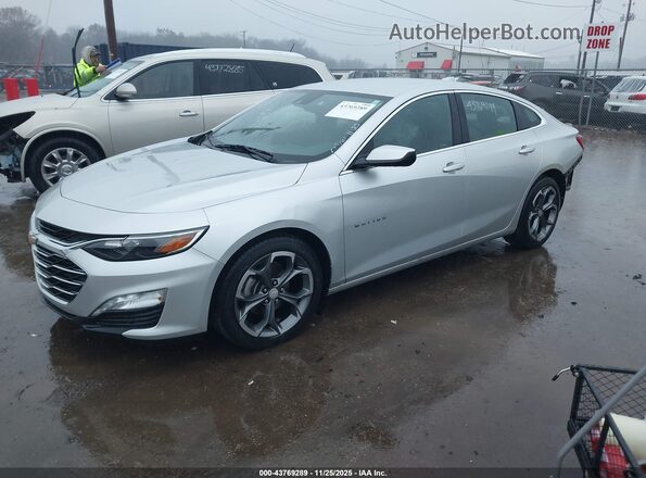 1G1ZD5ST6NF105896 2022 CHEVROLET MALIBU Серебряный Передняя левая четверть