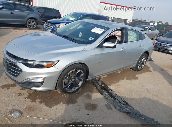 1G1ZD5ST7NF116695 2022 CHEVROLET MALIBU Silver Przód lewy