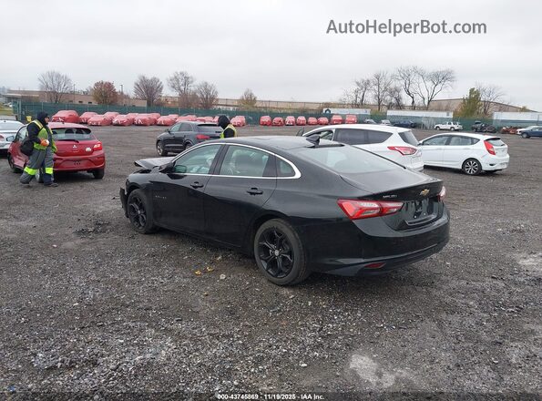1G1ZD5ST8NF157384 2022 CHEVROLET MALIBU Black Հետևի ձախ