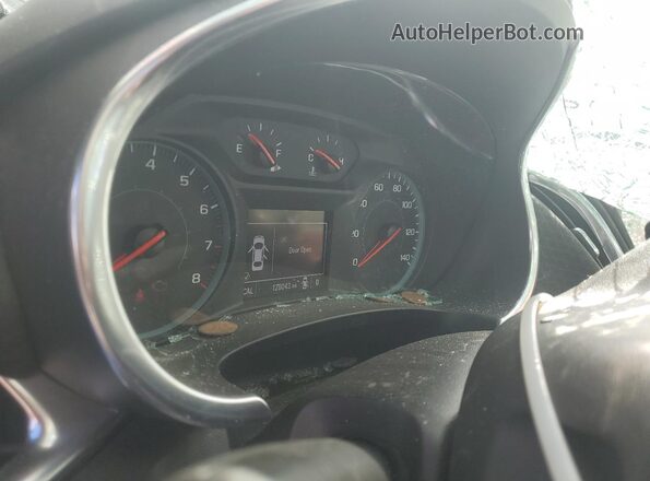 1G1ZD5ST9MF034997 2021 CHEVROLET MALIBU Gray Widok zestawu wskaźników