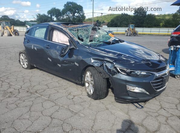 1G1ZD5ST9MF034997 2021 CHEVROLET MALIBU Gray Przód prawy