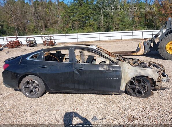 1G1ZD5ST9NF116682 2022 CHEVROLET MALIBU Black Rear interior view