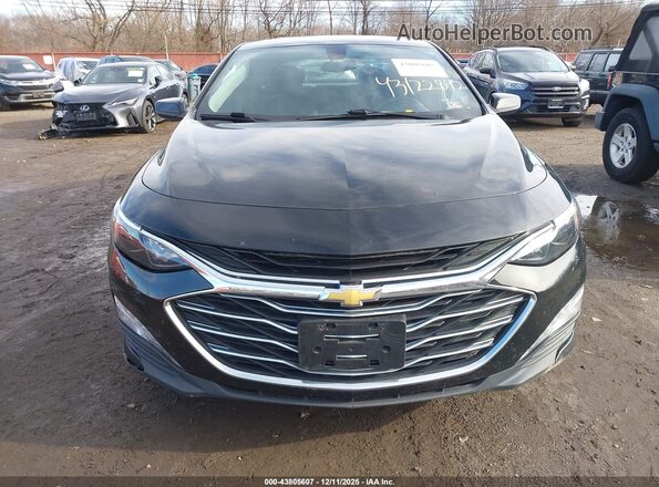 1G1ZD5ST9NF179331 2022 CHEVROLET MALIBU Black Widok zestawu wskaźników