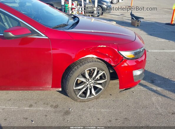 1G1ZG5ST7NF103629 2022 CHEVROLET MALIBU Red წინა ხედი