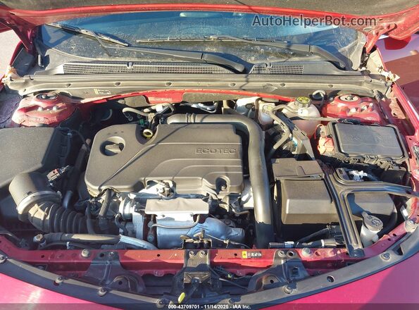 1G1ZG5ST7NF103629 2022 CHEVROLET MALIBU Red უკანა ხედი