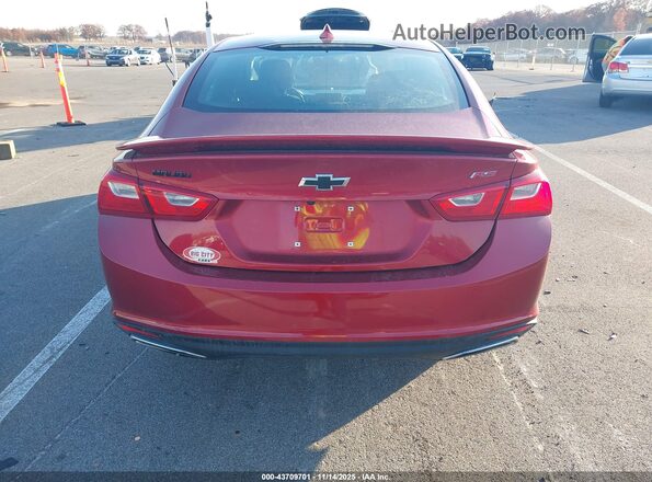 1G1ZG5ST7NF103629 2022 CHEVROLET MALIBU Red 