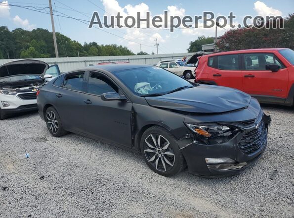 1G1ZG5ST7NF213726 2022 CHEVROLET MALIBU Black Przód prawy