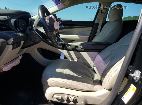 1G4ZP5SS4JU146910 2018 BUICK LACROSSE Black წინა სალონის ხედი