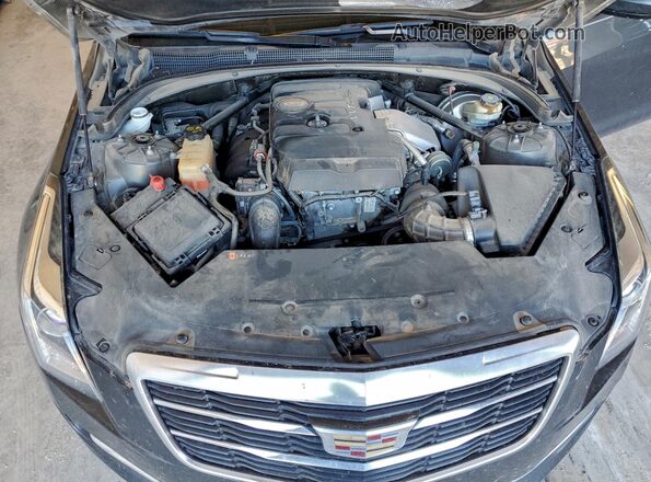 1G6AA5RX0J0130864 2018 CADILLAC ATS Black Widok wnętrza z tyłu