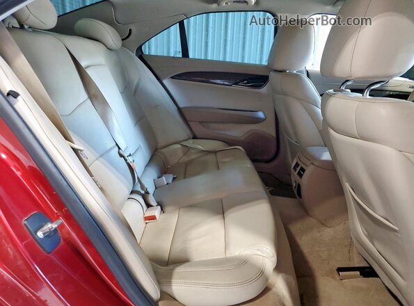 1G6AB5RX4G0107643 2016 CADILLAC ATS Red უკანა სავარძლების ხედი