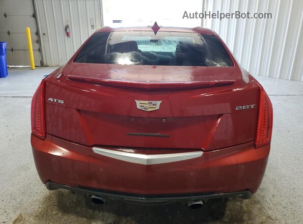 1G6AB5RX4G0107643 2016 CADILLAC ATS Red 