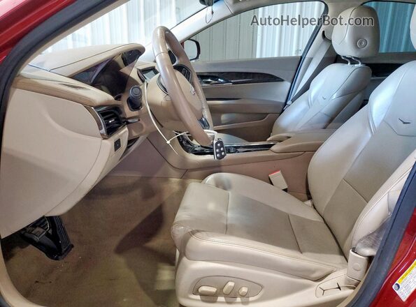 1G6AB5RX4G0107643 2016 CADILLAC ATS Red წინა სალონის ხედი