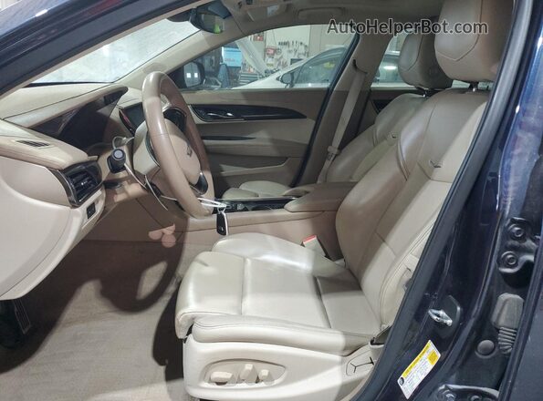 1G6AJ5SS0G0109391 2016 CADILLAC ATS Blue წინა სალონის ხედი