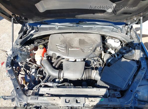 1G6AN1RY3G0136804 2016 CADILLAC ATS-V Black უკანა ხედი