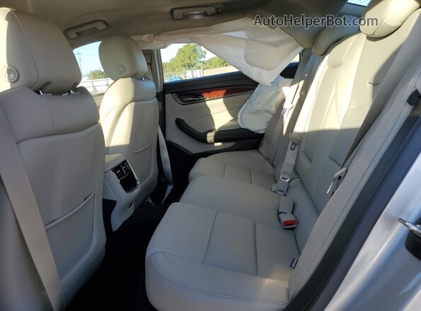 1G6AP5SX1K0121374 2019 CADILLAC CTS Серебряный Вид задних сидений