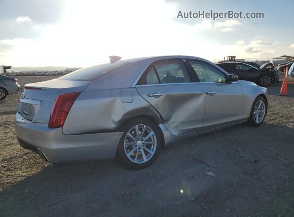 1G6AP5SX1K0121374 2019 CADILLAC CTS Серебряный Задняя правая четверть