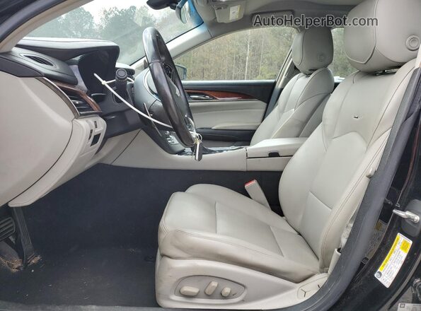 1G6AP5SX9G0163797 2016 CADILLAC CTS Black Front interior view