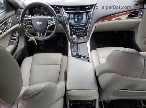 1G6AP5SX9G0163797 2016 CADILLAC CTS Black Dashboard view