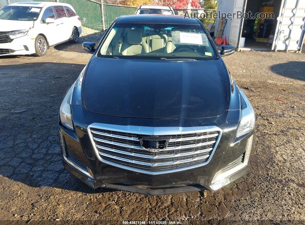 1G6AP5SX9J0169879 2018 CADILLAC CTS Черный Вид задней части салона