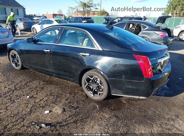 1G6AP5SX9J0169879 2018 CADILLAC CTS Черный Задняя левая четверть