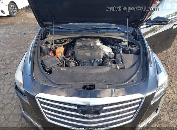 1G6AP5SX9J0169879 2018 CADILLAC CTS Черный Вид сзади