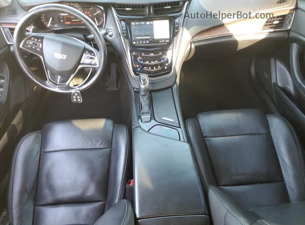 1G6AR5SS5K0100557 2019 CADILLAC CTS Серебряный Вид панели приборов