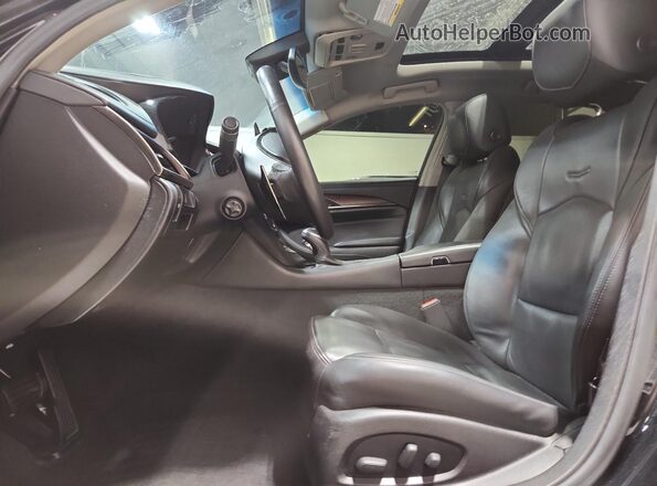 1G6AX5SS4H0193537 2017 CADILLAC CTS Black Widok wnętrza z przodu