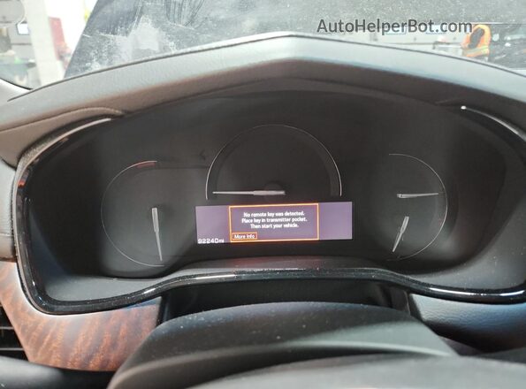 1G6AX5SS4H0193537 2017 CADILLAC CTS Black Widok zestawu wskaźników