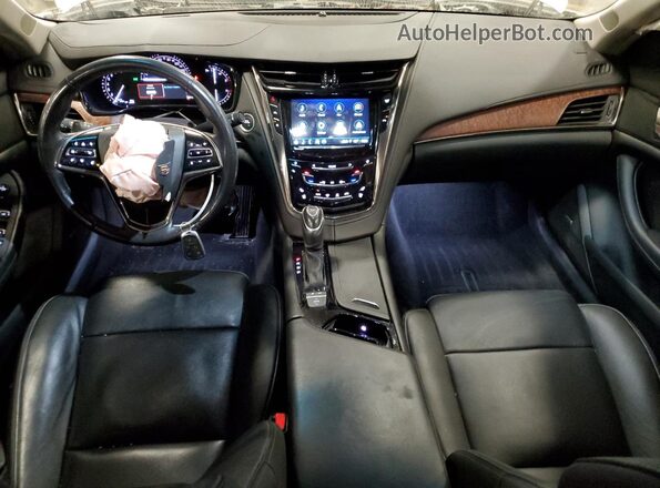 1G6AX5SX5K0122401 2019 CADILLAC CTS Silver Առջևի վահանակի տեսք
