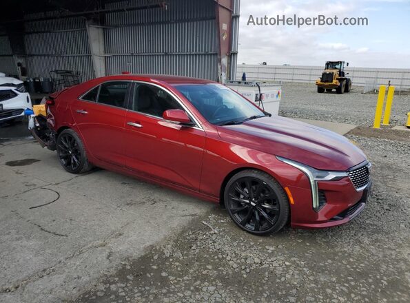 1G6DA5RK3P0126382 2023 CADILLAC CT4 Красный Передняя правая четверть