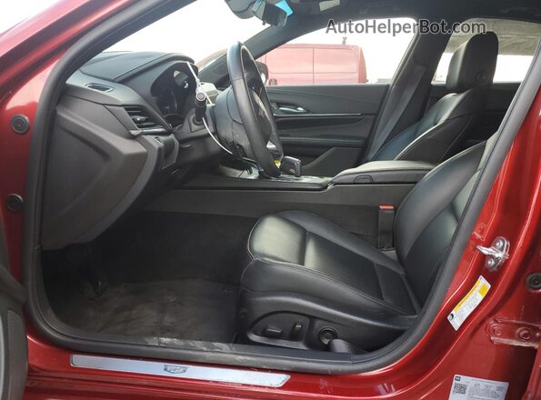 1G6DA5RK3P0126382 2023 CADILLAC CT4 Красный Вид салона спереди