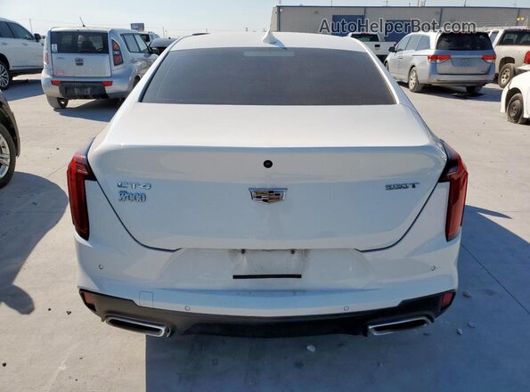 1G6DB5RK6L0154233 2020 CADILLAC CT4 Белый Вид сзади