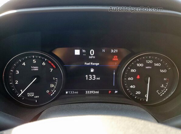 1G6DB5RK6L0154233 2020 CADILLAC CT4 Белый Вид щитка приборов
