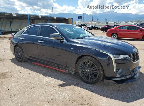 1G6DB5RL8M0118876 2021 CADILLAC CT4 Черный Передняя правая четверть