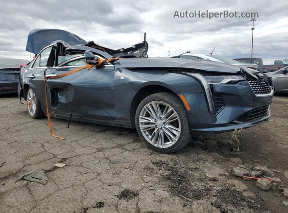 1G6DB5RL9N0106740 2022 CADILLAC CT4 Синий Передняя правая четверть
