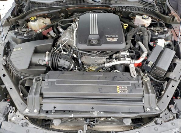 1G6DC5RK0N0124502 2022 CADILLAC CT4 Black Widok wnętrza z tyłu