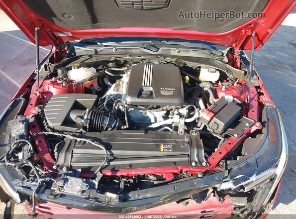 1G6DF5RK6R0122346 2024 CADILLAC CT4 Red Widok z tyłu