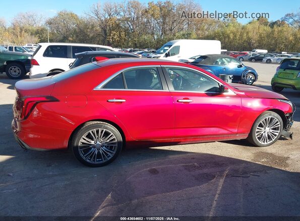 1G6DF5RK6R0122346 2024 CADILLAC CT4 Red Widok wnętrza 360 stopni