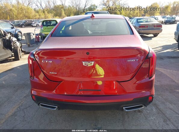 1G6DF5RK6R0122346 2024 CADILLAC CT4 Red 