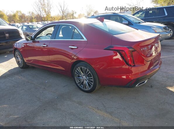 1G6DF5RK6R0122346 2024 CADILLAC CT4 Red Tył lewy