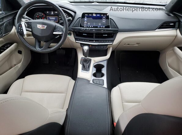 1G6DF5RKXM0122259 2021 CADILLAC CT4 Серый Вид панели приборов