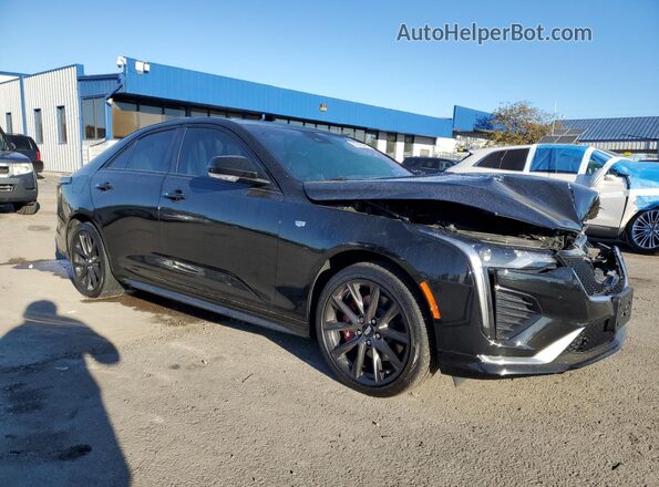 1G6DG5RK8M0108101 2021 CADILLAC CT4 Черный Передняя правая четверть