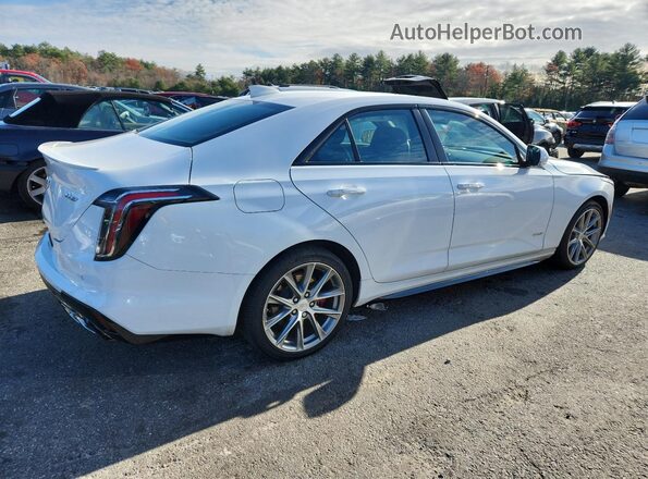 1G6DH5RL8M0134672 2021 CADILLAC CT4 White Trasero derecho