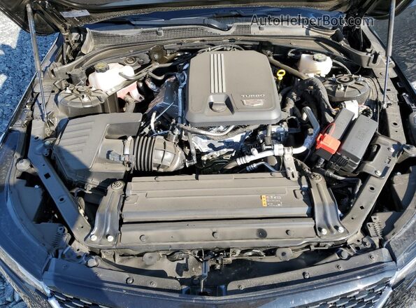 1G6DJ5RK7S0121176 2025 CADILLAC CT4 Black უკანა სალონის ხედი